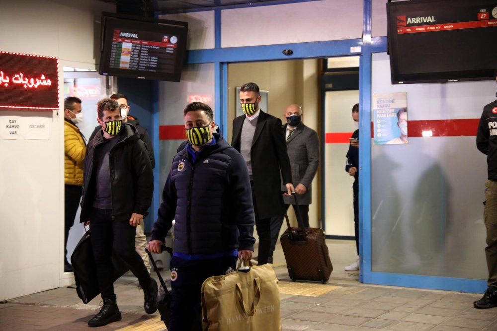 Fenerbahçe, Trabzon'a geldi