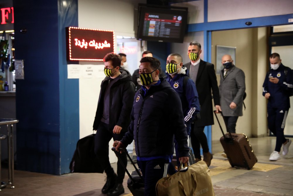 Fenerbahçe, Trabzon'a geldi