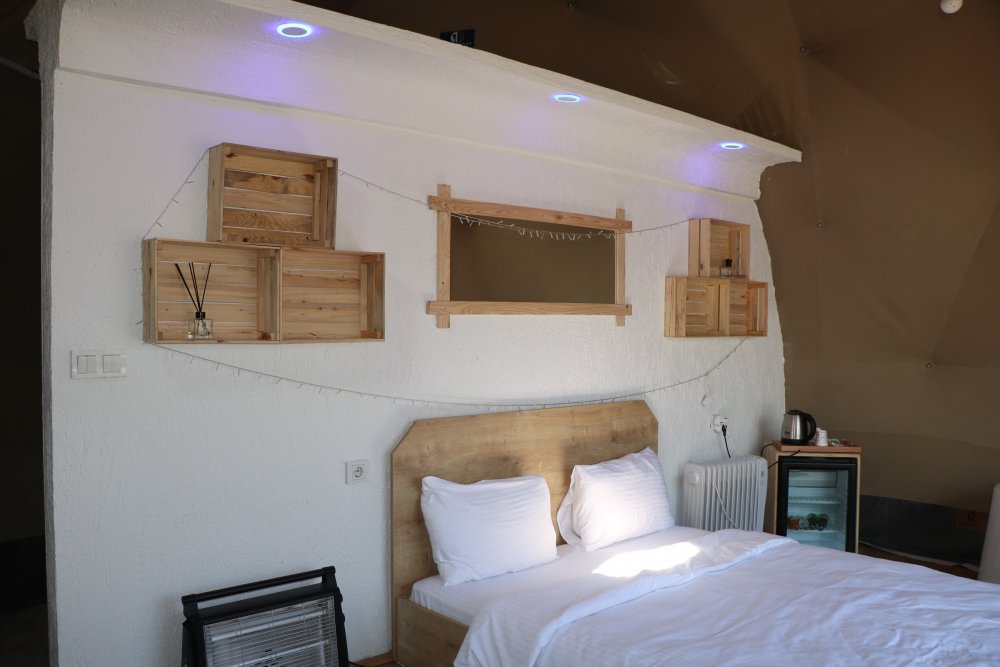 "glamping": Doğada lüks çadırda tatil keyfi 
