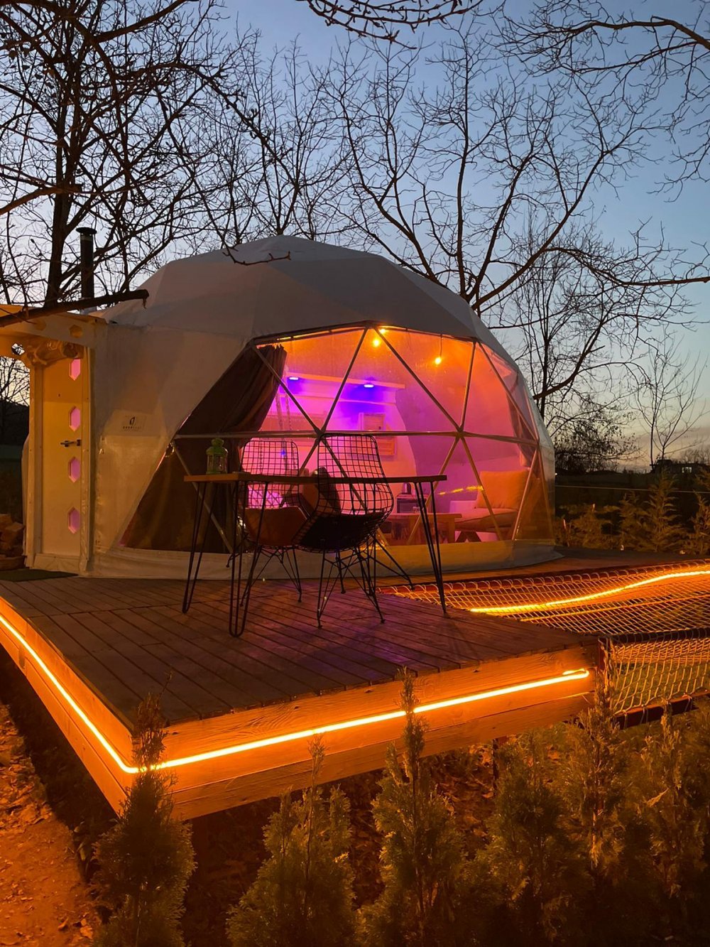 "glamping": Doğada lüks çadırda tatil keyfi 