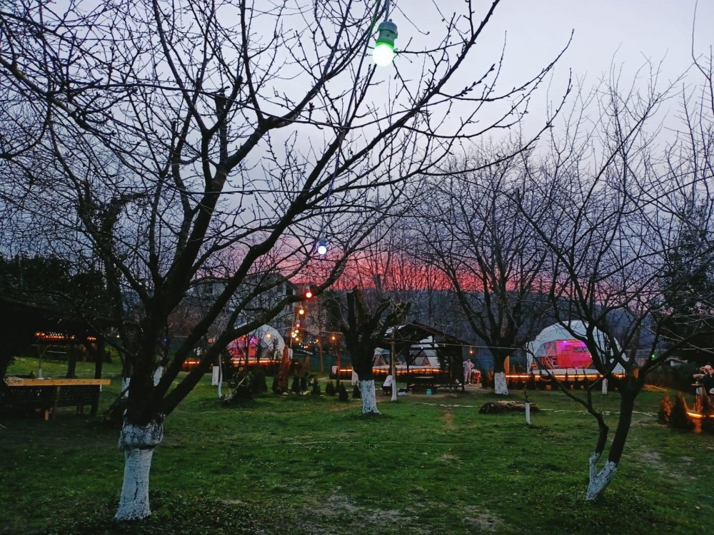 "glamping": Doğada lüks çadırda tatil keyfi 