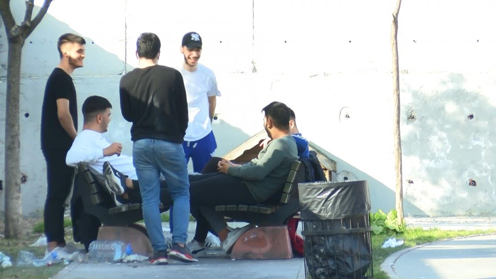 Kağıthane'de şaşırtan kalabalık; Ben iki defa hastalığı geçirdiğim zaten. O yüzden korkmuyorum