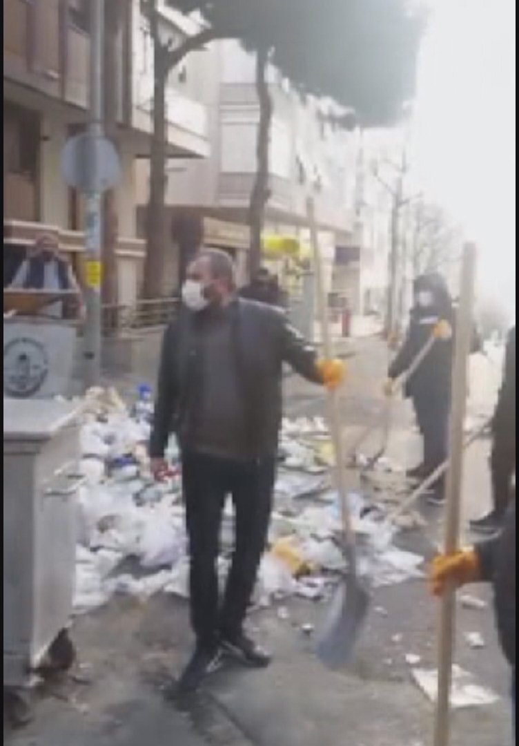Maltepe'de çöp toplama gerginliği