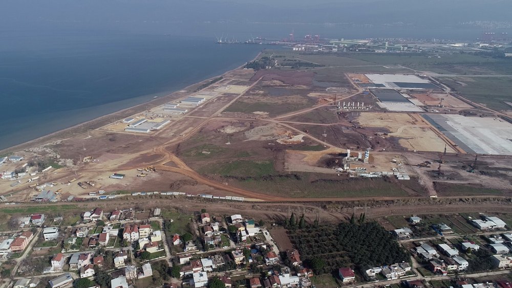 TOGG fabrikasının inşaatı hızla ilerliyor