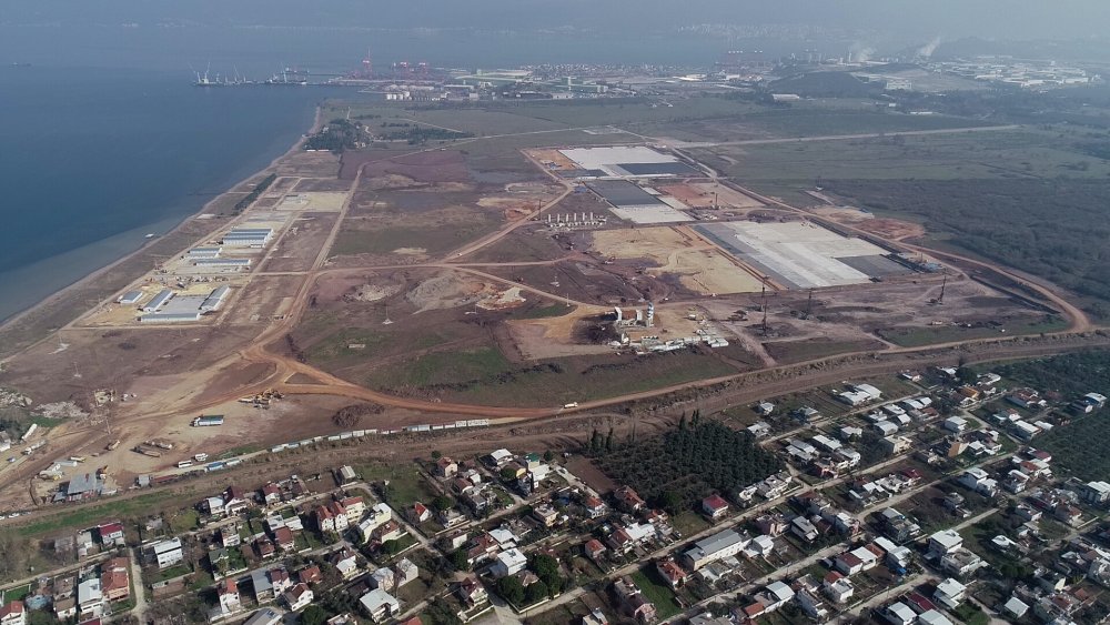 TOGG fabrikasının inşaatı hızla ilerliyor