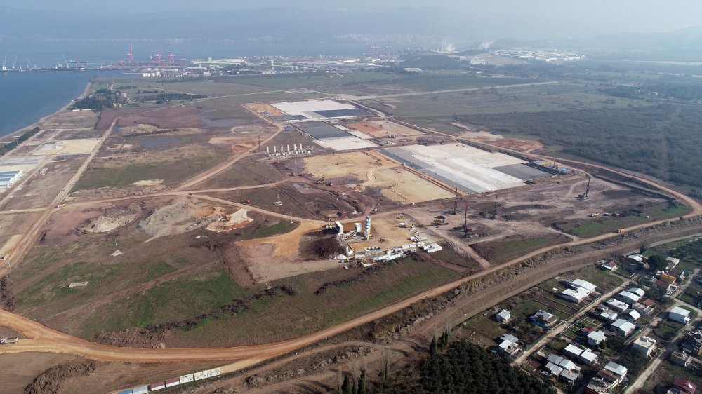 TOGG fabrikasının inşaatı hızla ilerliyor