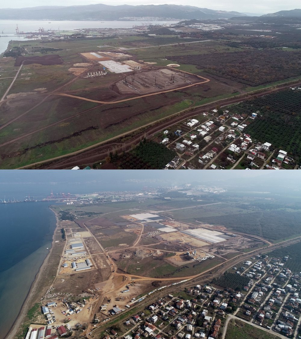 TOGG fabrikasının inşaatı hızla ilerliyor