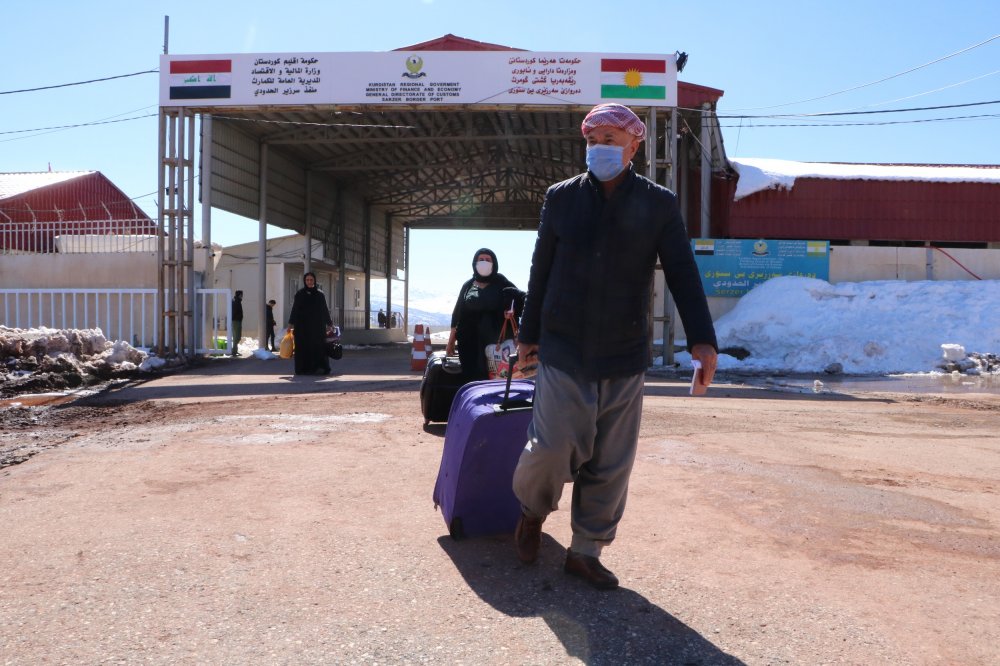 Üzümlü Sınır Kapısı'ndan Irak'a geçişler, yeniden başladı