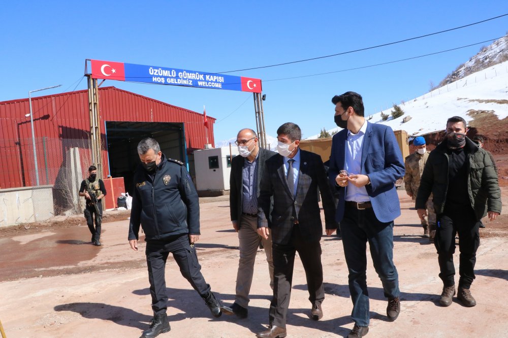Üzümlü Sınır Kapısı'ndan Irak'a geçişler, yeniden başladı