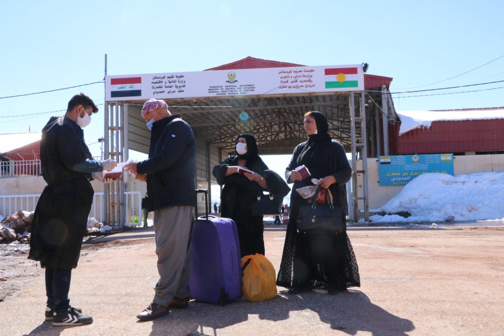 Üzümlü Sınır Kapısı'ndan Irak'a geçişler, yeniden başladı
