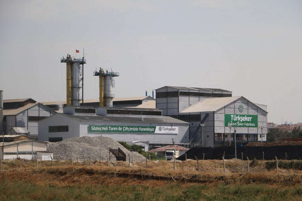 Ankara Şeker Fabrikası'ndan, 77 bin 500 ton şekerle üretim rekoru