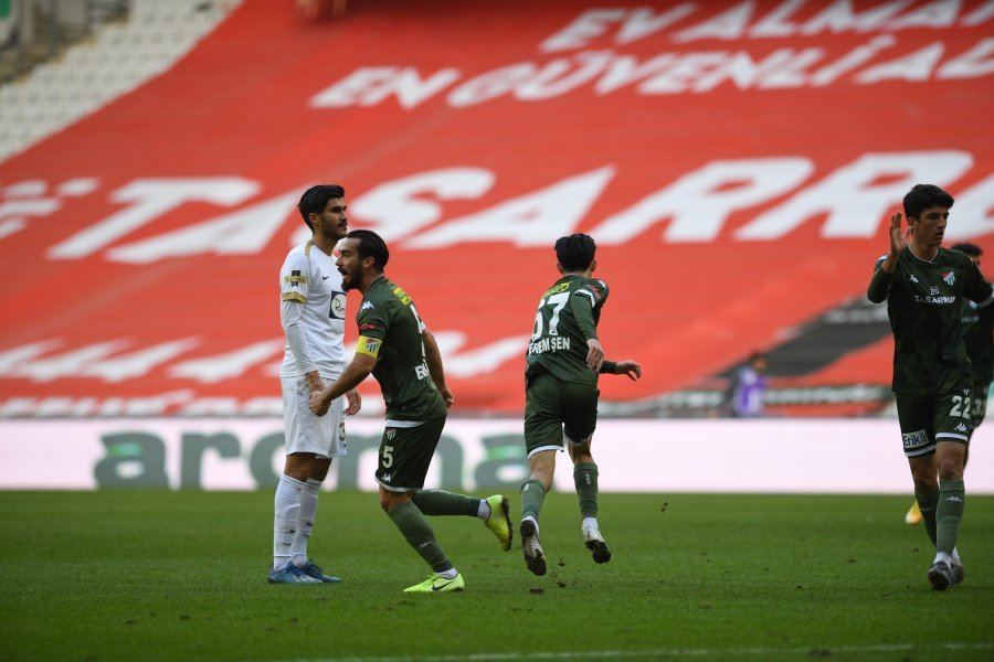 Bursaspor'da galibiyet sevinci yaşanıyor