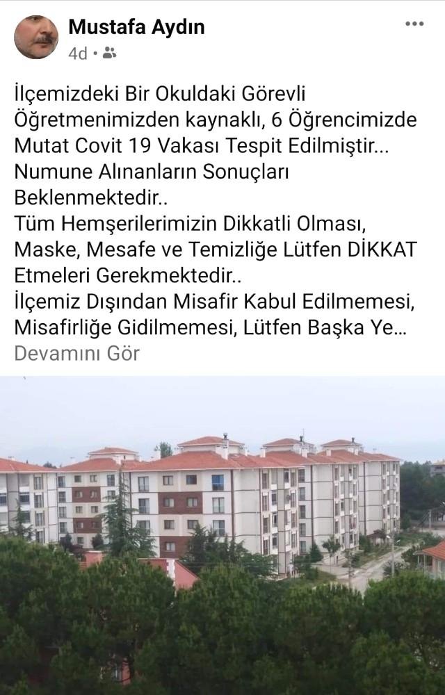 Çorum'da 1 öğretmen ve 6 öğrencide mutant virüs tespit edildi