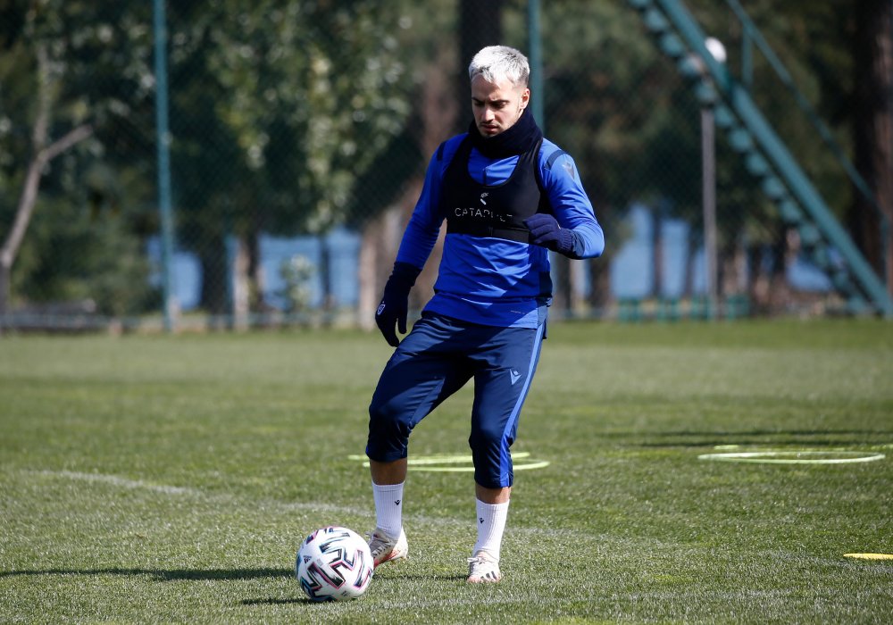 Trabzonspor, Kasımpaşa maçı hazırlıklarına ara vermeden başladı