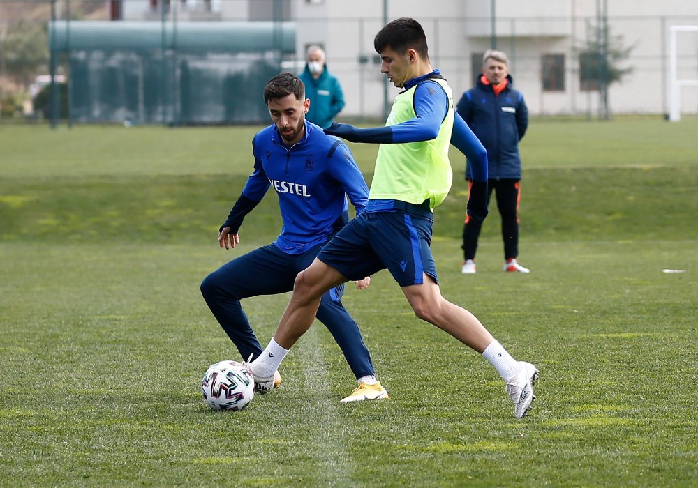 Trabzonspor, Kasımpaşa maçı hazırlıklarına ara vermeden başladı