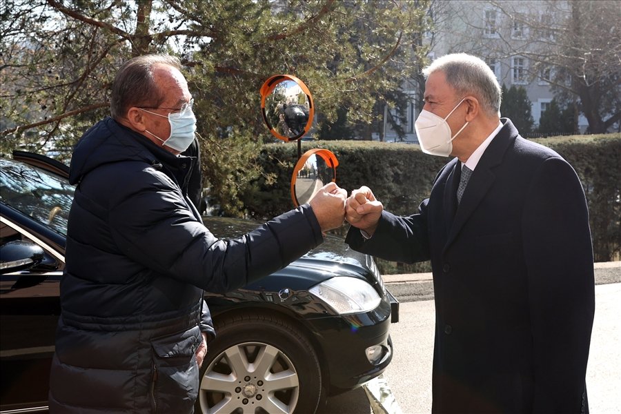 Bakan Akar, Bosna Hersek Savunma Bakanı ile görüştü