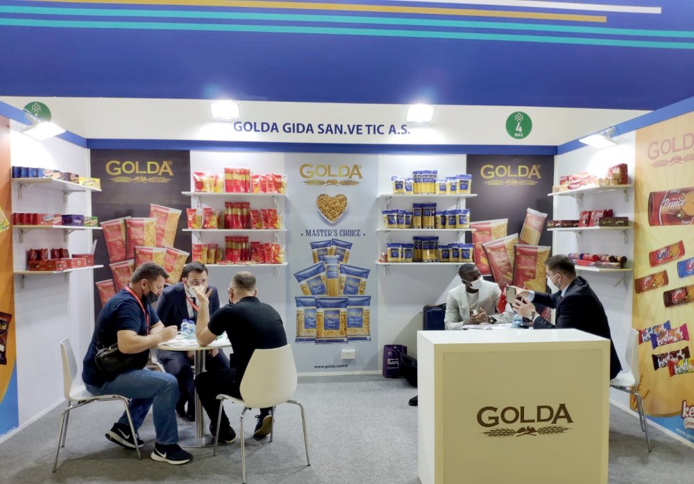 Makarna markası Golda Gıda, Gulfood 2021 Fuarı'na katıldı