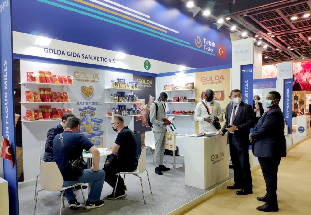 Makarna markası Golda Gıda, Gulfood 2021 Fuarı'na katıldı