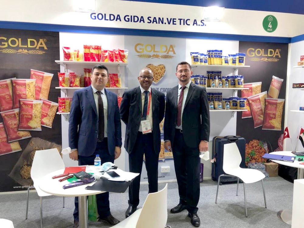 Makarna markası Golda Gıda, Gulfood 2021 Fuarı'na katıldı