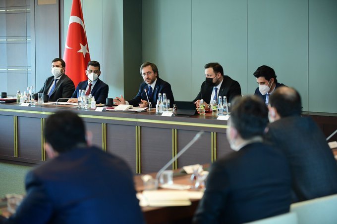 İletişim Başkanı Altun, basın müşavirleri ile bir araya geldi