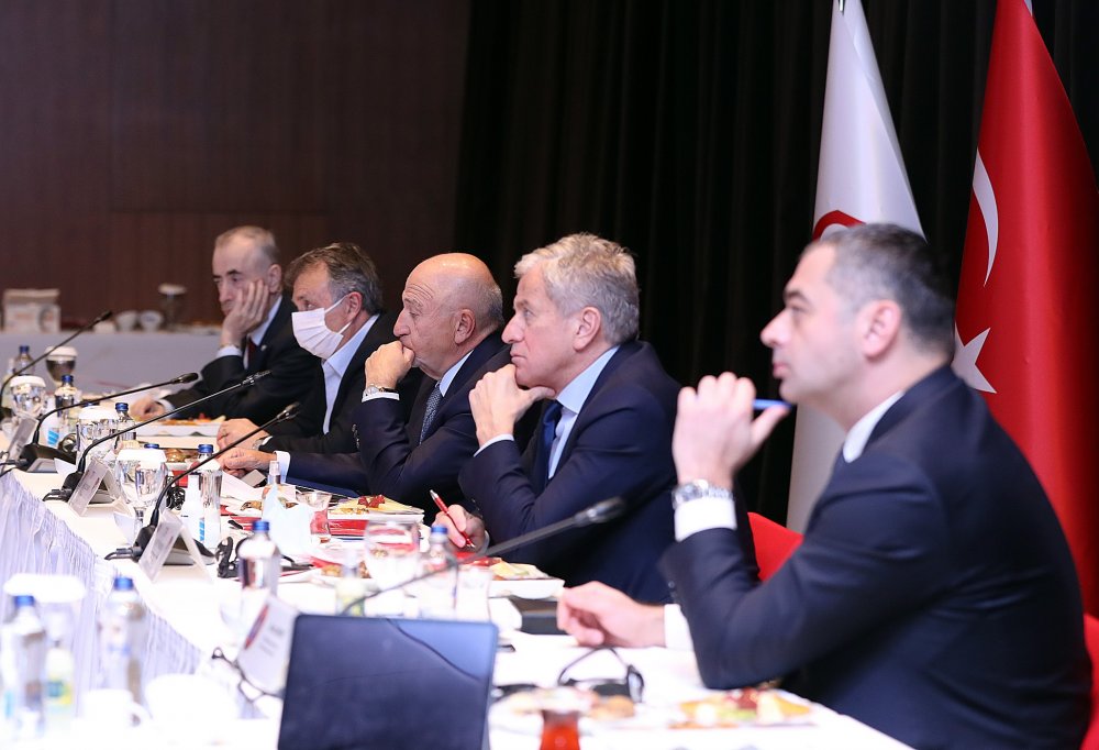 TFF'den Avrupa Kulüp müsabakaları değerlendirme toplantısı