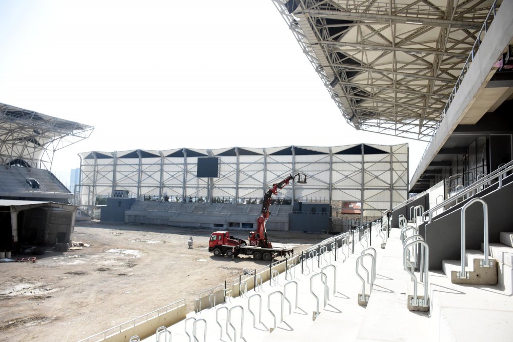 Alsancak Stadı'nda geri sayım başladı