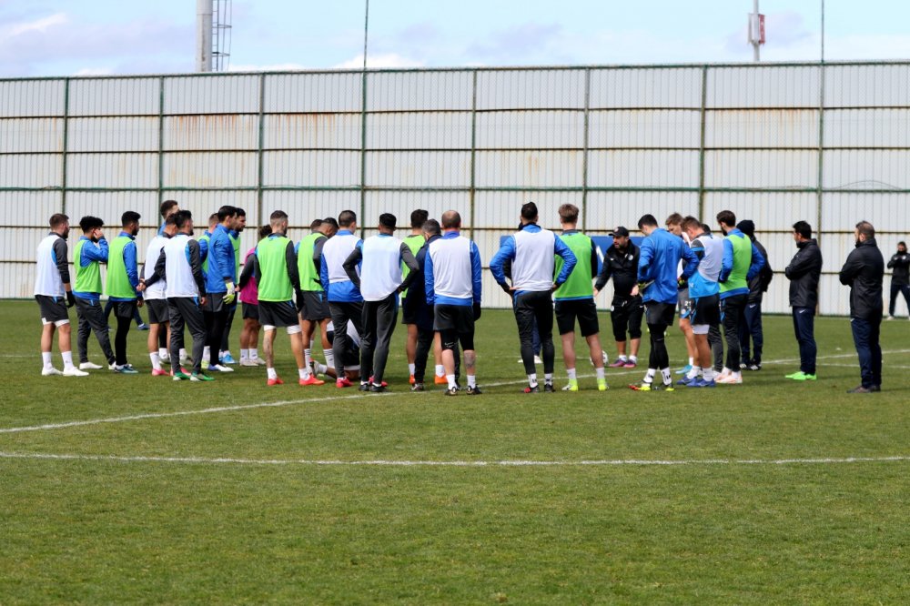 Bülent Uygun ilk antrenmanına çıktı