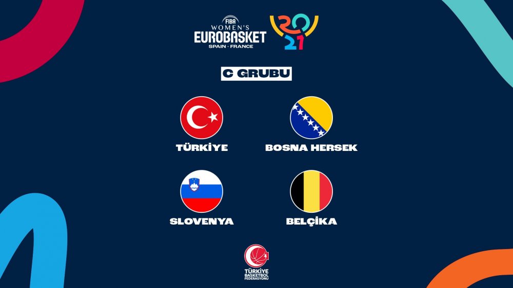 FIBA 2021 Kadınlar Avrupa Şampiyonası'nda rakipler belli oldu