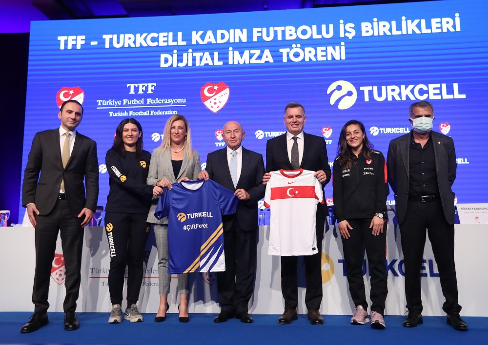 TFF ve Turkcell, 8 Mart Kadınlar Günü'nde yeni bir iş birliğine imza attı