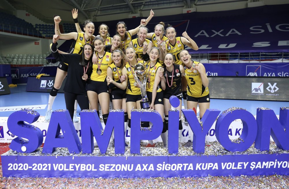 VakıfBank, 7'nci kez Kupa Voley şampiyonu