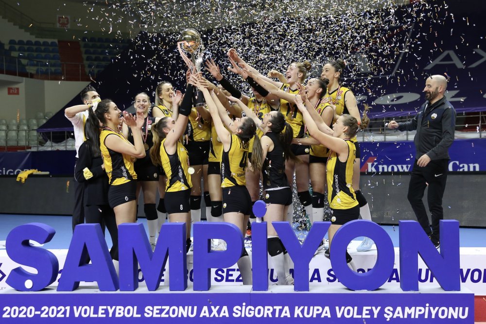 VakıfBank, 7'nci kez Kupa Voley şampiyonu