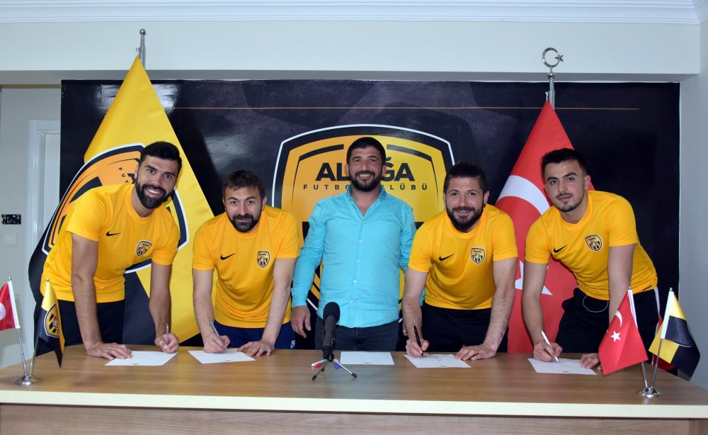 Aliağaspor FK'dan 9 transfer