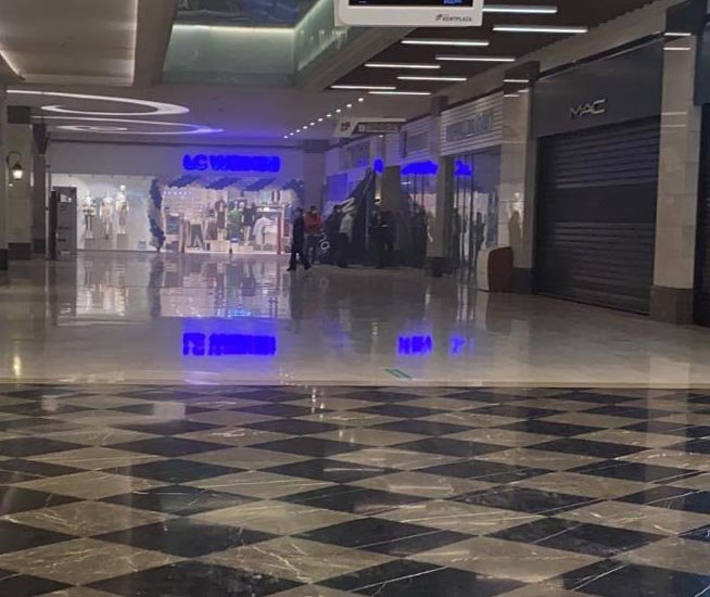 Konya'da AVM yangını paniği