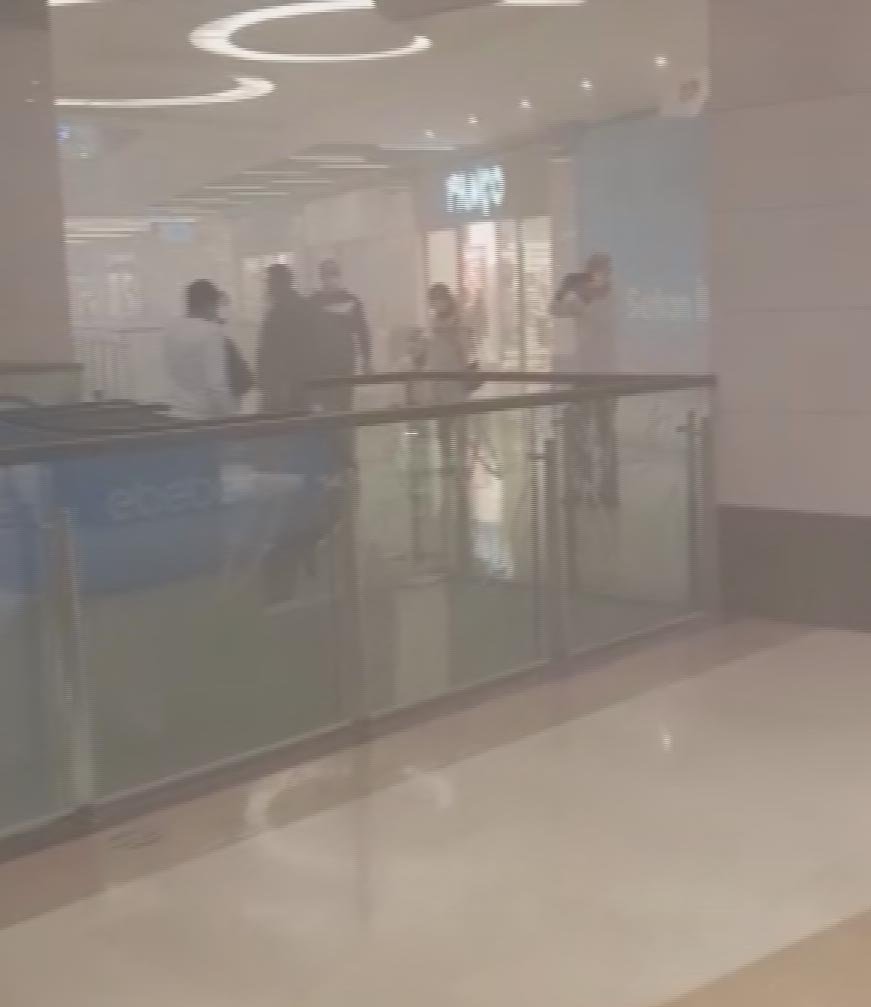 Konya'da AVM yangını paniği