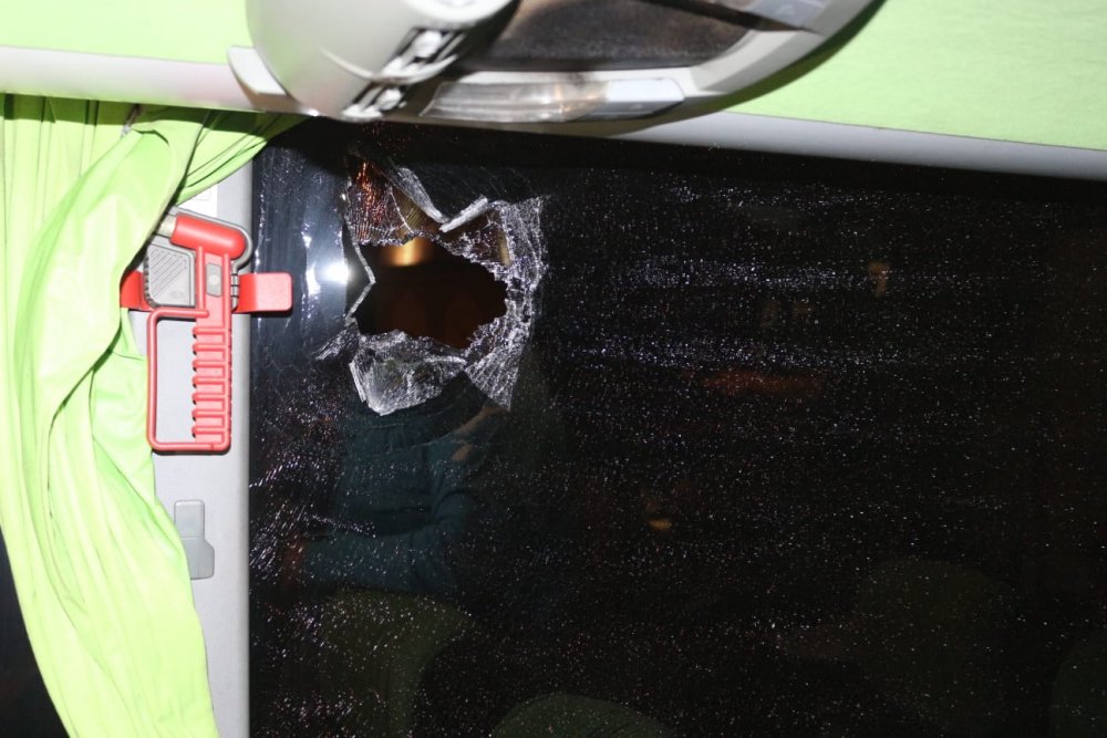 Giresunspor kafilesine taşlı saldırının şüphelisi yakalandı