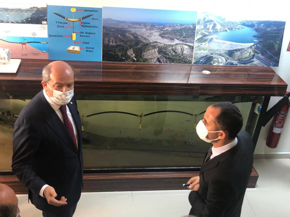KKTC Cumhurbaşkanı Tatar: Adil bir anlaşma olursa suyu Rum tarafı ile paylaşabiliriz