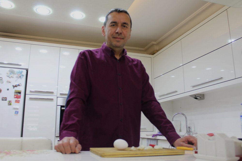 Yumurta haşladı; gördüklerine inanamadı!