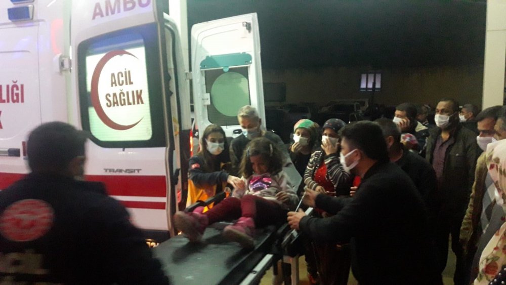 Sobadan çıkan yangında aynı aileden 4 kişi yaralandı