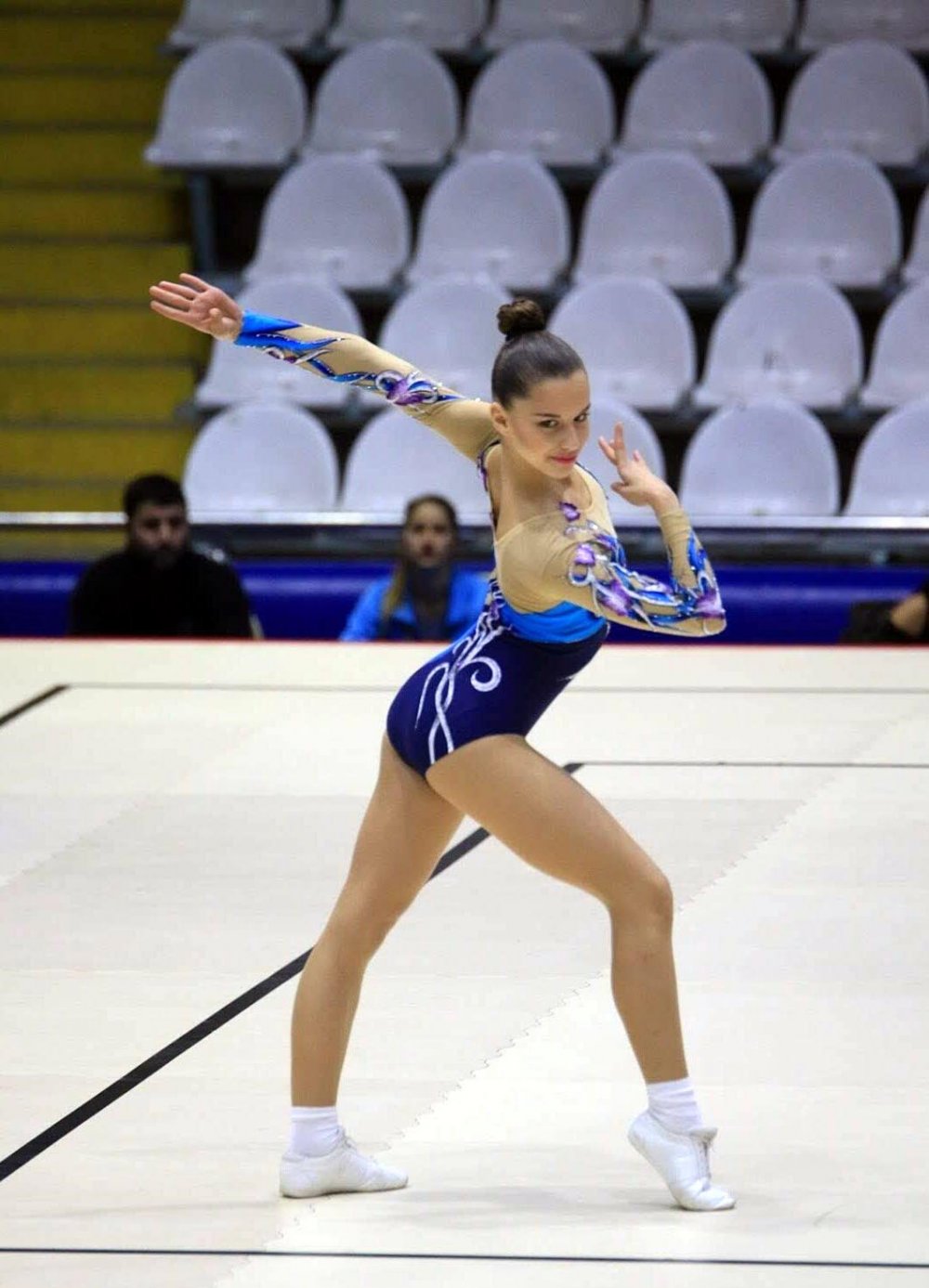 Milli cimnastikçi Burçak Şenman'ın madalya ve kupa koleksiyonu