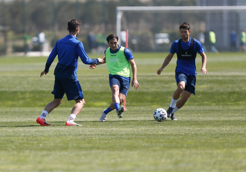 Trabzonspor'da Sivasspor maçı hazırlıkları yeniden başladı