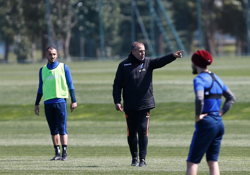 Trabzonspor'da Sivasspor maçı hazırlıkları yeniden başladı
