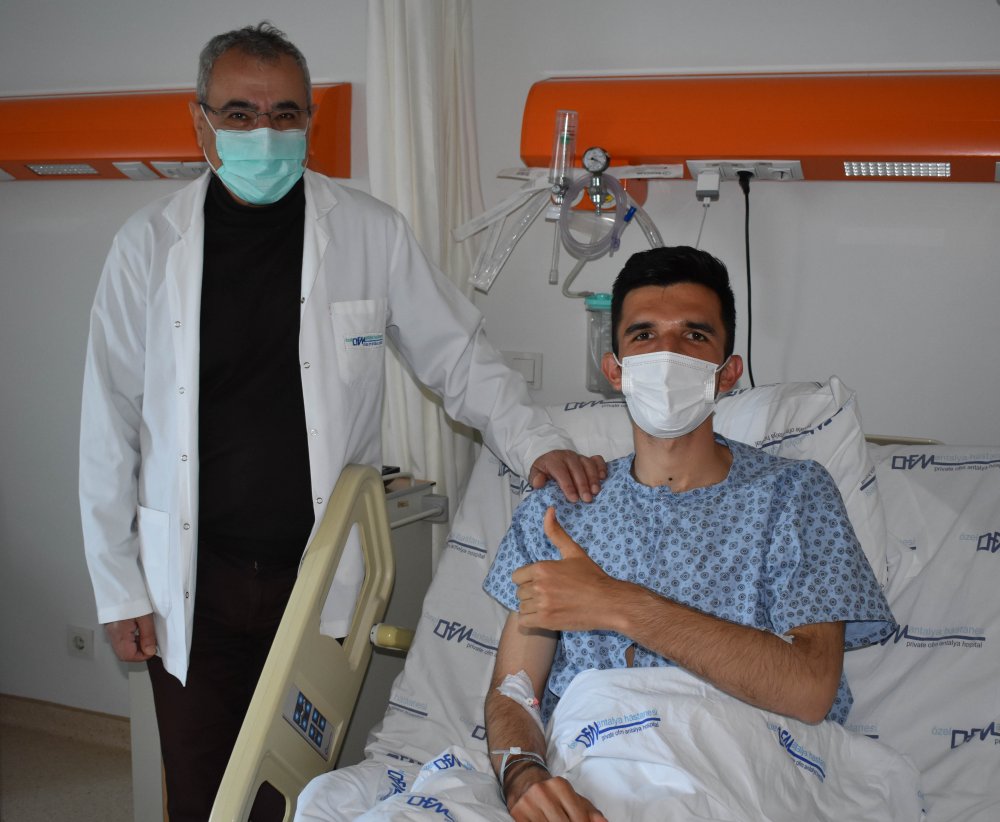 Balkan şampiyonu atlet korkuttu