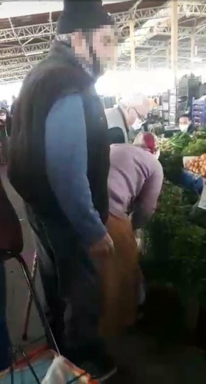 Bastonlu tacizci gözaltına alındı