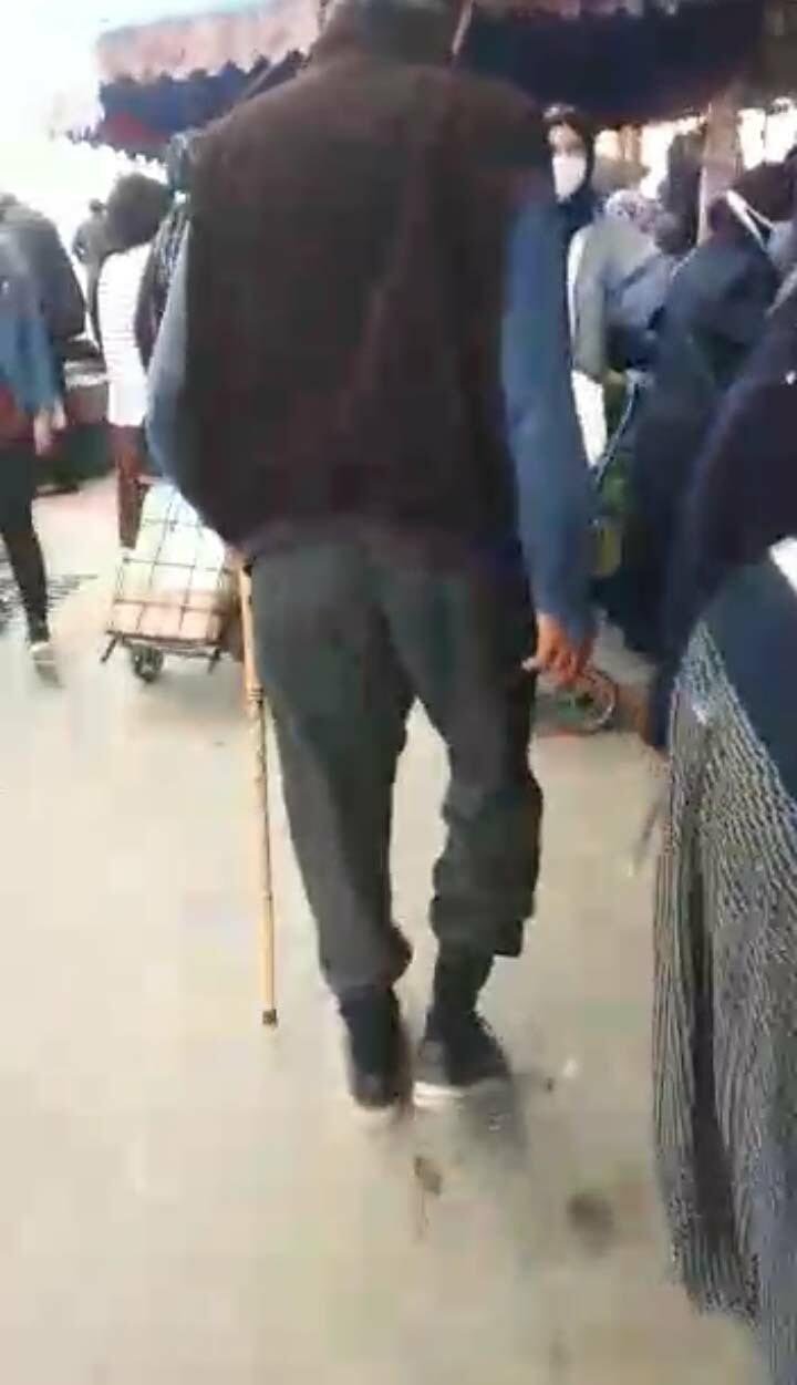 Bastonlu tacizci gözaltına alındı