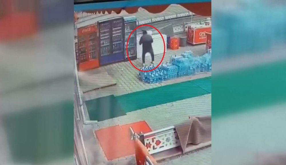 Bozuk prizi tamir ederken akıma böyle kapıldı!