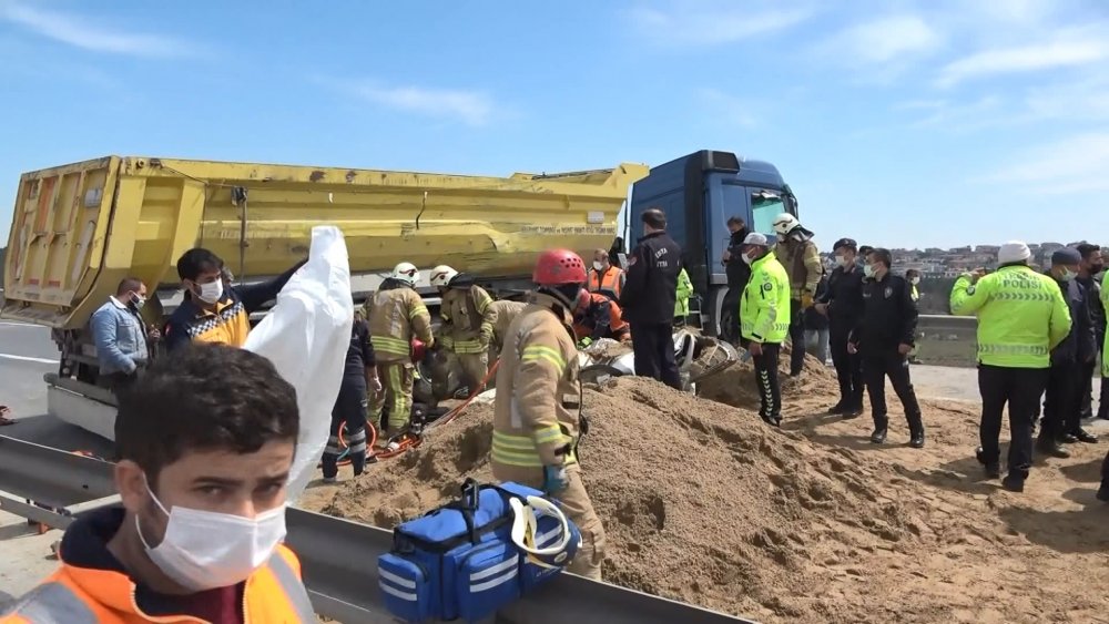 Kemerburgaz'da meydana gelen feci kazadan acı haber!
