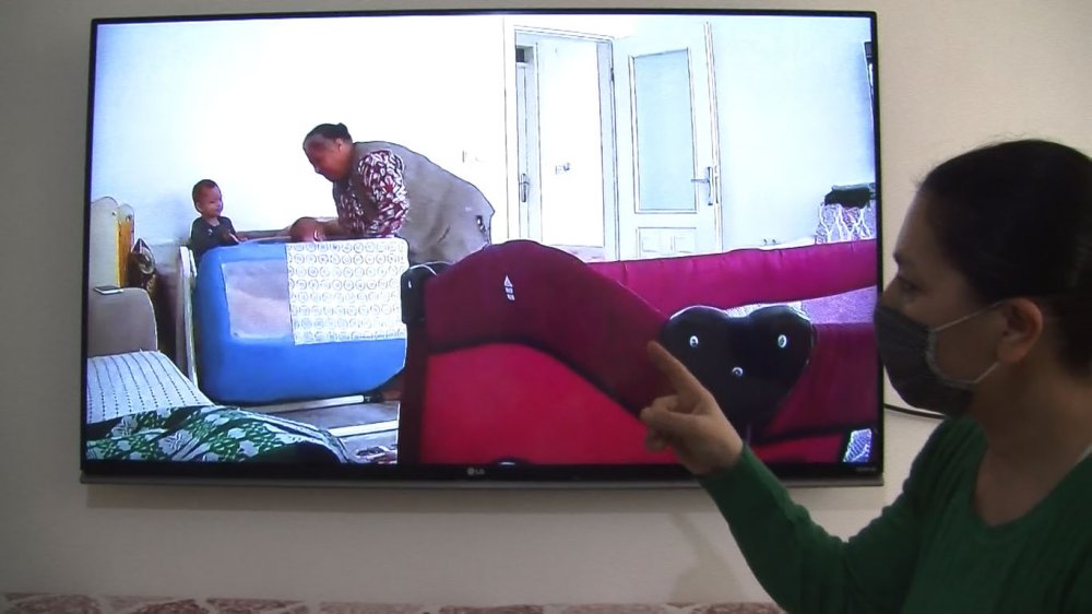 Eve takılan kamera şok gerçeği ortaya çıkardı