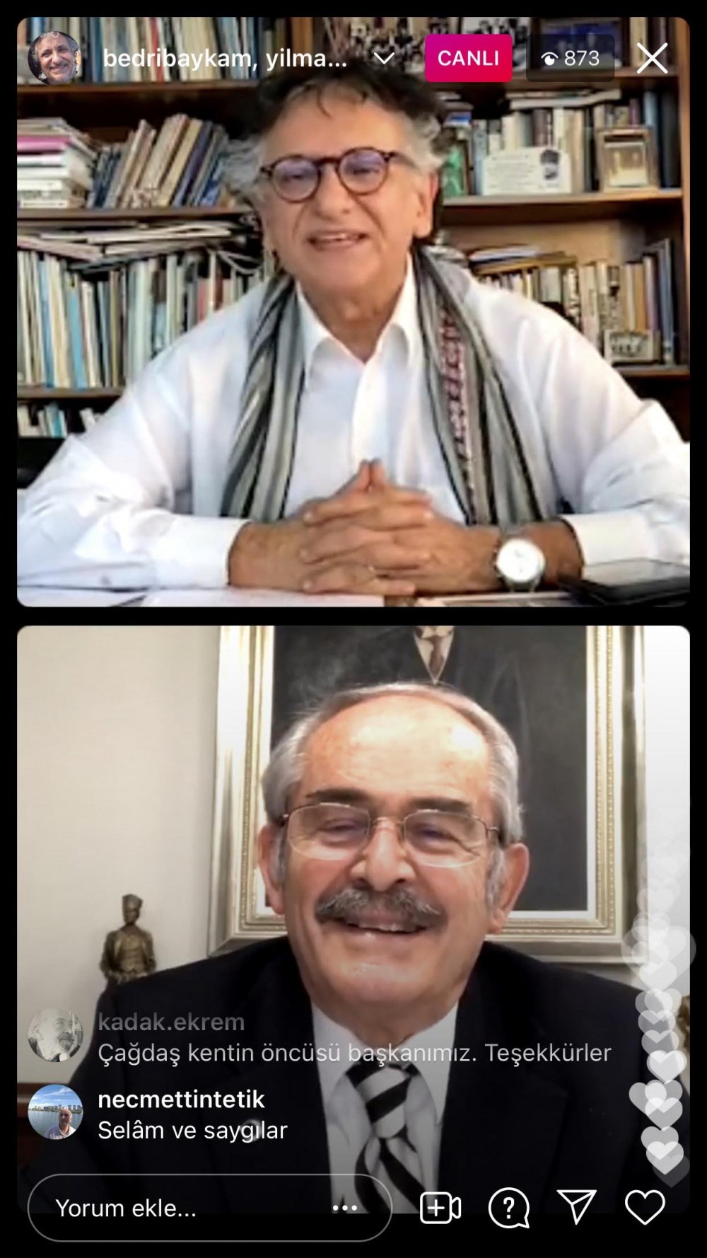 Yılmaz Büyükerşen’e önemli ödül!