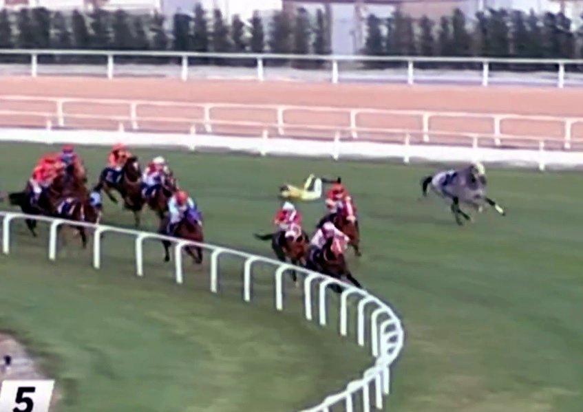 Hipodromda kaza üstüne kaza! 3 jokey hastanelik oldu