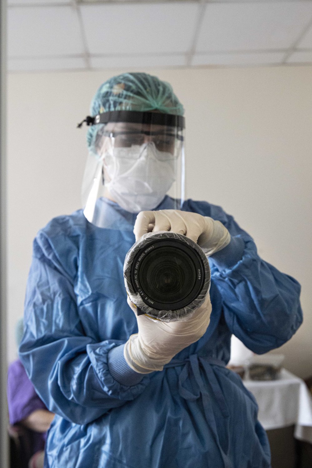 Sağlık çalışanından "Bir fotoğraf bin hikaye"